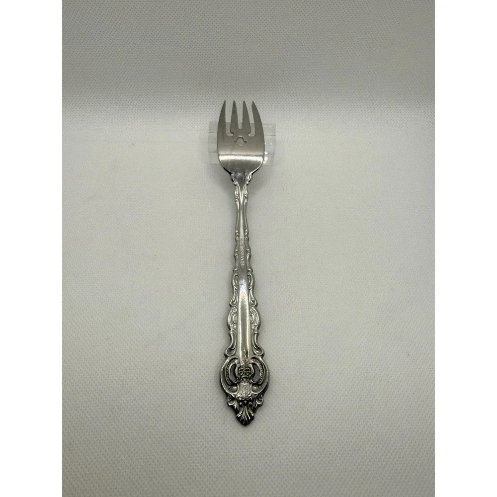Oneida Da Vinci Cube Stainless Salad Fork Replacement Pieces Retired 1986 7.25